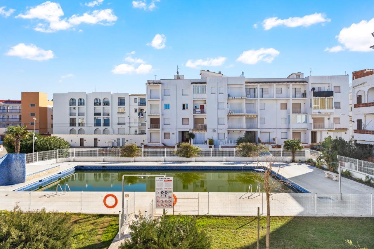 Apartamento Apartamento en el Centro con Terraza y Piscina Ampuriabrava Exterior foto